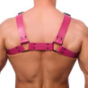 The Red Harness Harnais en cuir Bulldog Rose